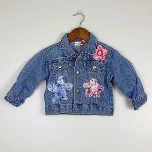 Disney Tangled Toddlers Daisy Patch Denim Jacket